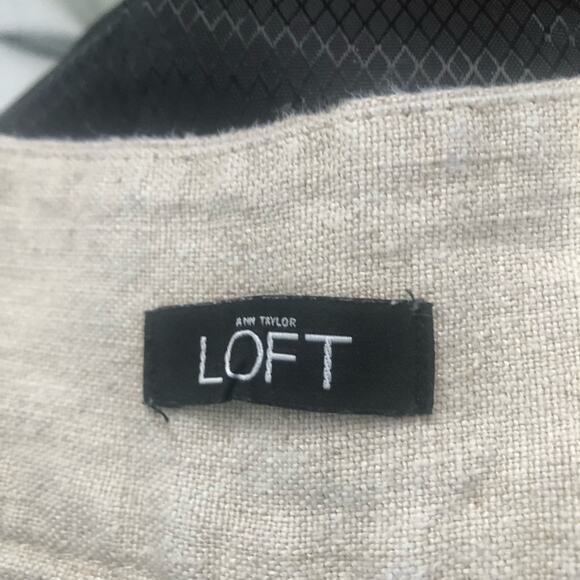 Ann‎ Taylor Loft Womens High-waist Wide Leg Julie Trouser Pants Brown Size 10 - Picture 3 of 4